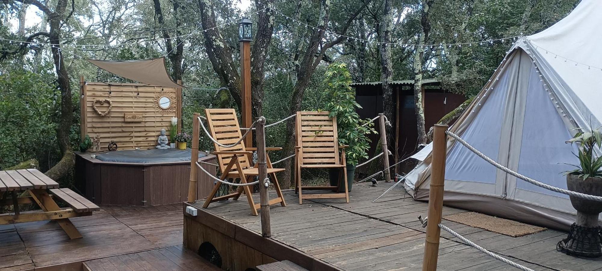 Evasion En Pleine Nature, Tipi Insolite Et Jacuzzi Au Pont Du Gard ! Vers-Pont-du-Gard Extérieur photo